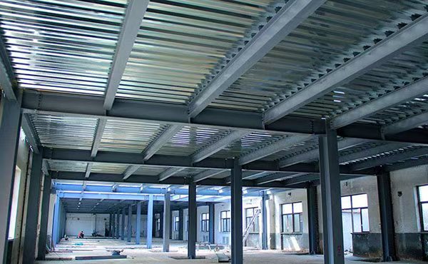 可拆卸混凝土鋼結構平臺