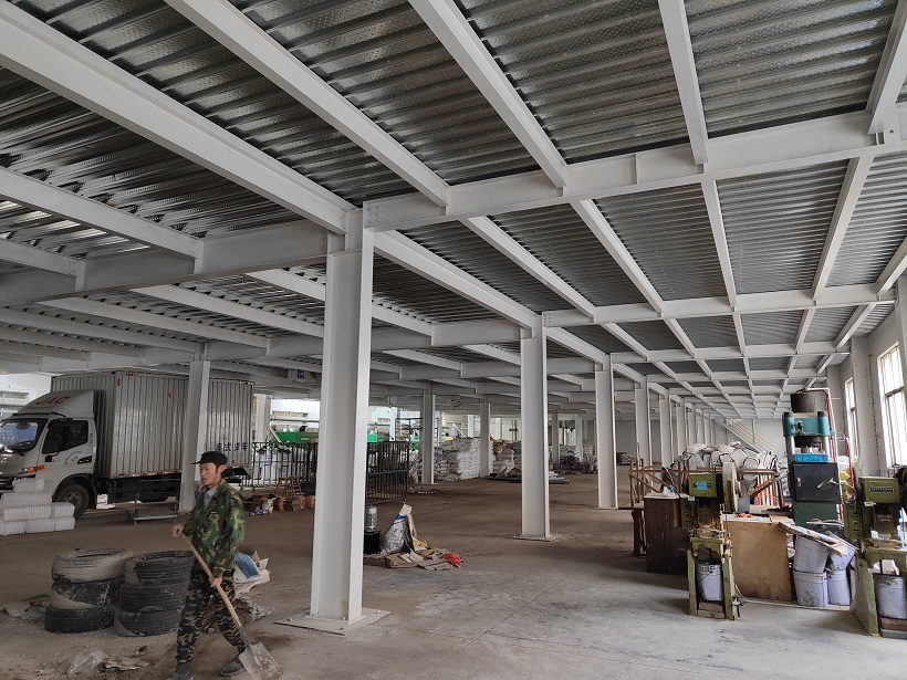 可拆卸混凝土鋼結構平臺